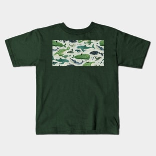 Whale rider cabbages Kids T-Shirt